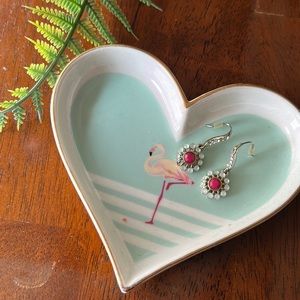 Anthropologie floral earrings